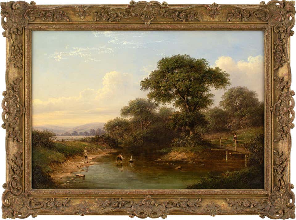 19th Century Landscape Paintings 3 000 For Sale At 1stDibs English 19th-century-landscape-paintings-3-000-for-sale-at-1stdibs-english