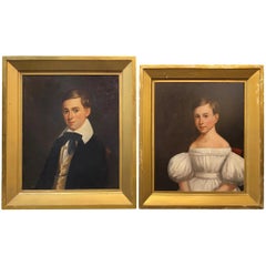 Portraits of George & Frances Robinson