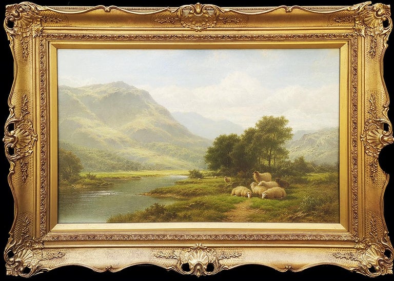 Walter J. Watson  Landscape Painting - On the Lledr, North Wales