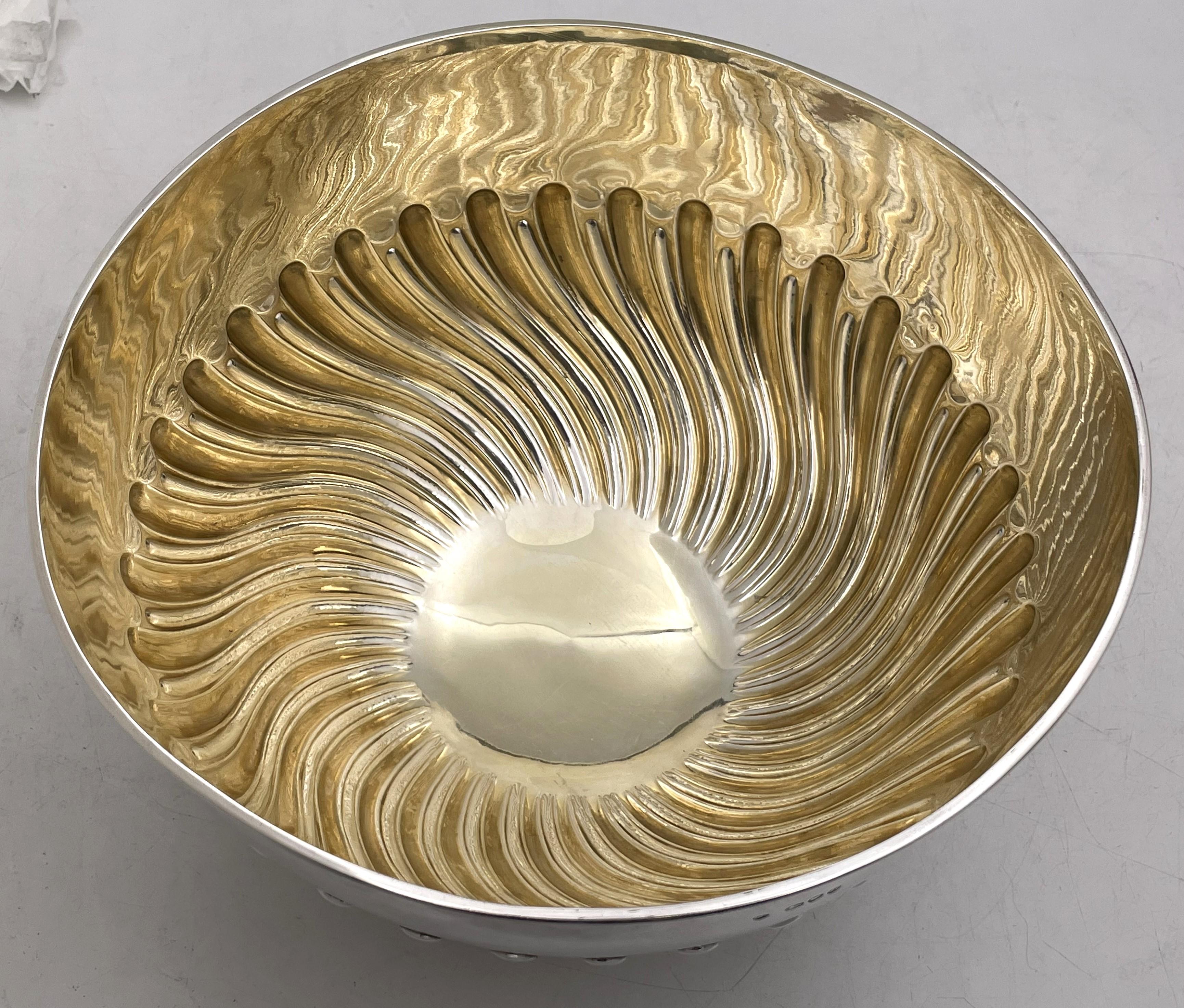 Walter & John Barnard Gilt Sterling Silver 1892 Victorian Punch Bowl Centerpiece In Good Condition For Sale In New York, NY