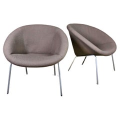 Walter Knoll – 369 – Lounge Chair – Set of 2 – Warm Grey – Germany