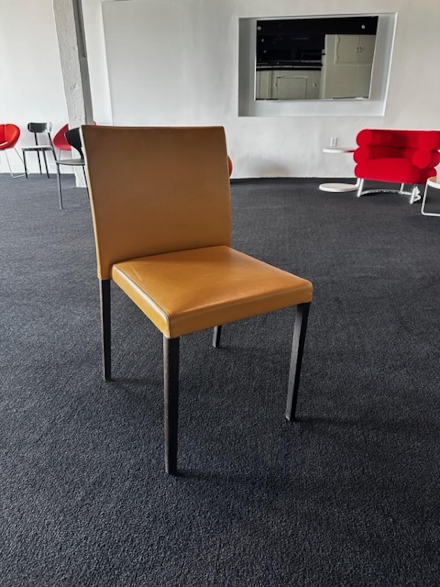 Modern Walter Knoll Andoo Leather Chair by EOOS in STOCK