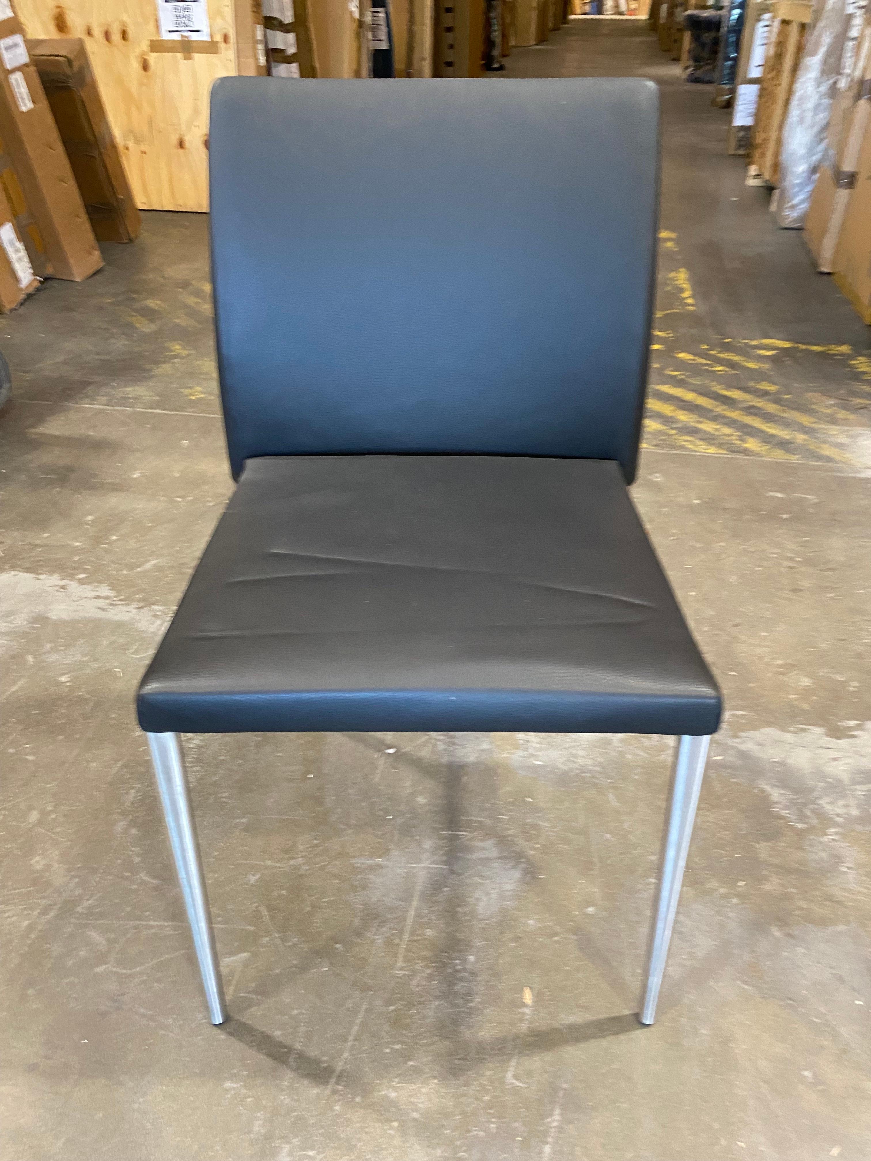 Walter Knoll Deen Leather Chair in STOCK For Sale 5