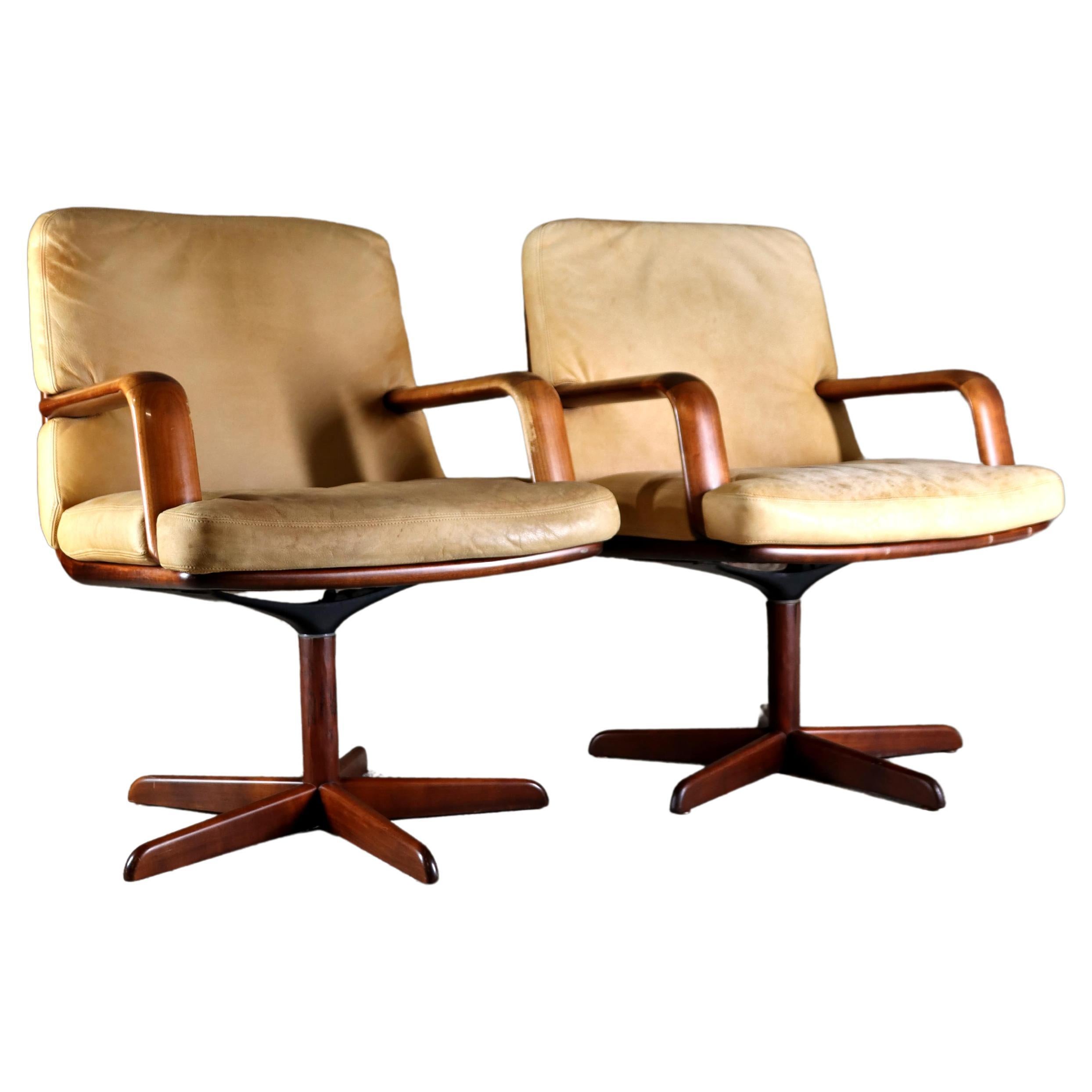 Walter Knoll – Don chair – Set of 2 – Bernd Münzebrock – 1970s