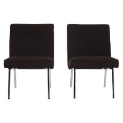 Walter Knoll Fabric Armchair Set Black 2 Chair