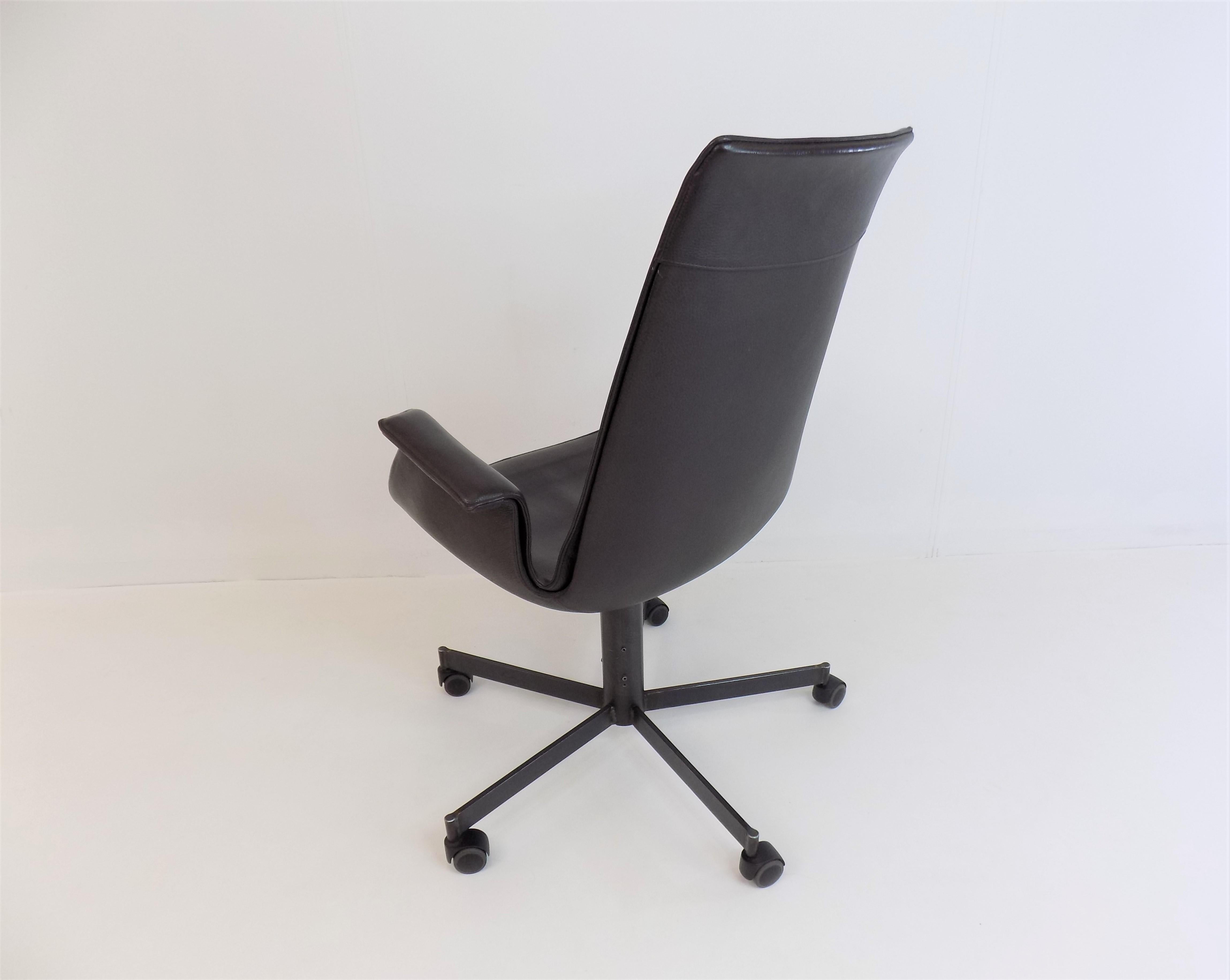 Late 20th Century Walter Knoll FK 6725 Tulip Office Chair by Preben Fabricius & Jørgen Kastholm For Sale