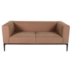 Walter Knoll Jaan Living Fabric Sofa Beige Two-Seater Couch