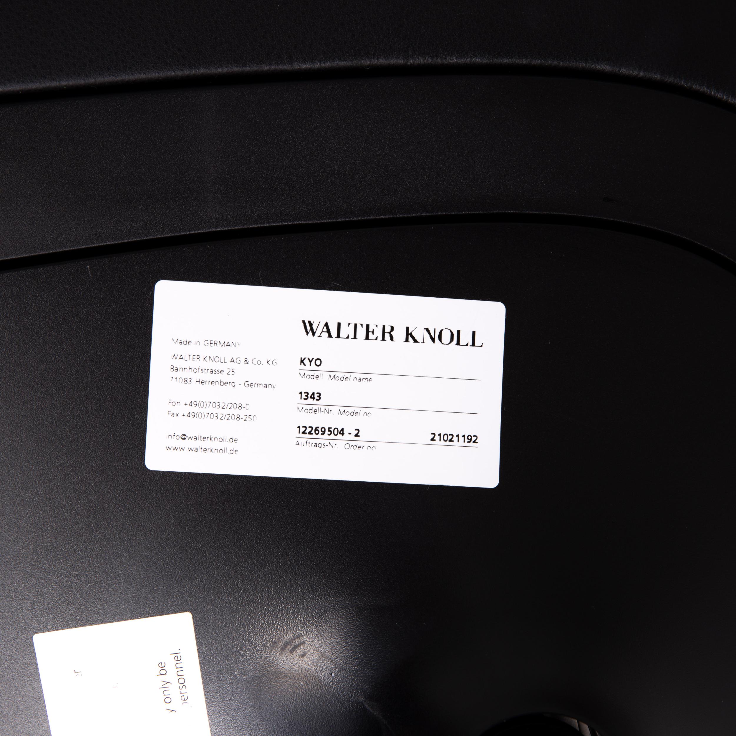 walter knoll leather chair
