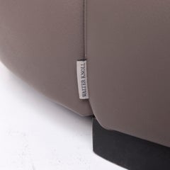 Walter Knoll Leather Armchair Brown