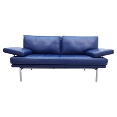 Walter Knoll Living Plattform Zweisitzer Designersofa Echtledersofa