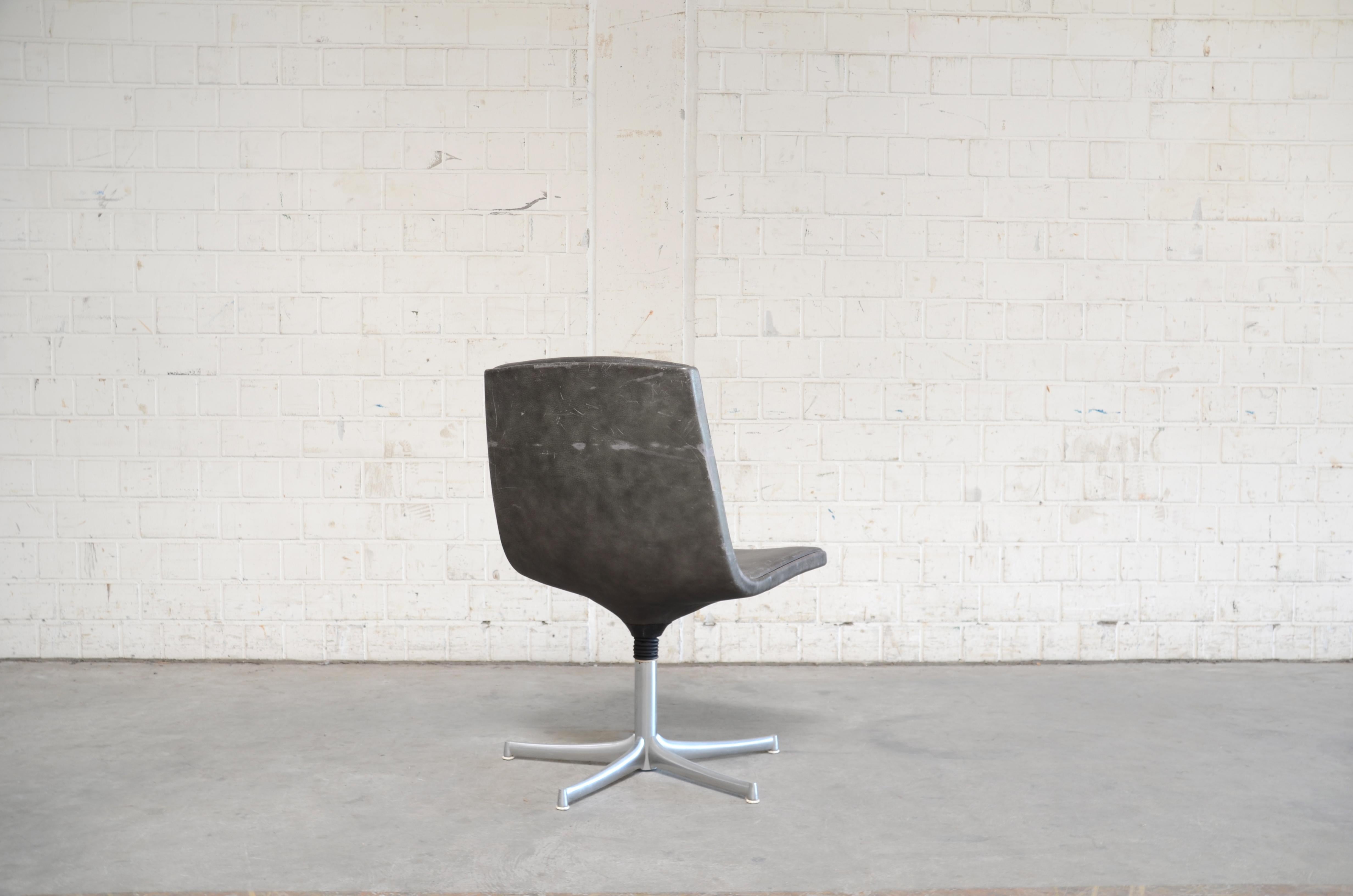 Walter Knoll Logos Neckleather Chair Bernd Münzebrock For Sale 4