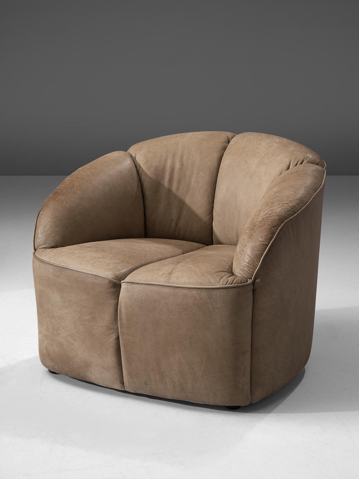 Walter Knoll 'Piccolino' Lounge Set in Original Leather 1