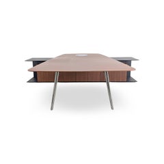 Walter Knoll Schreibtisch Keypiece Design Schreibtisch EOOS Nuss