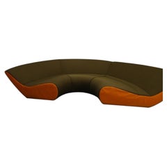 Walter Knoll Semi-Circular Modular Reception Designer Sofa
