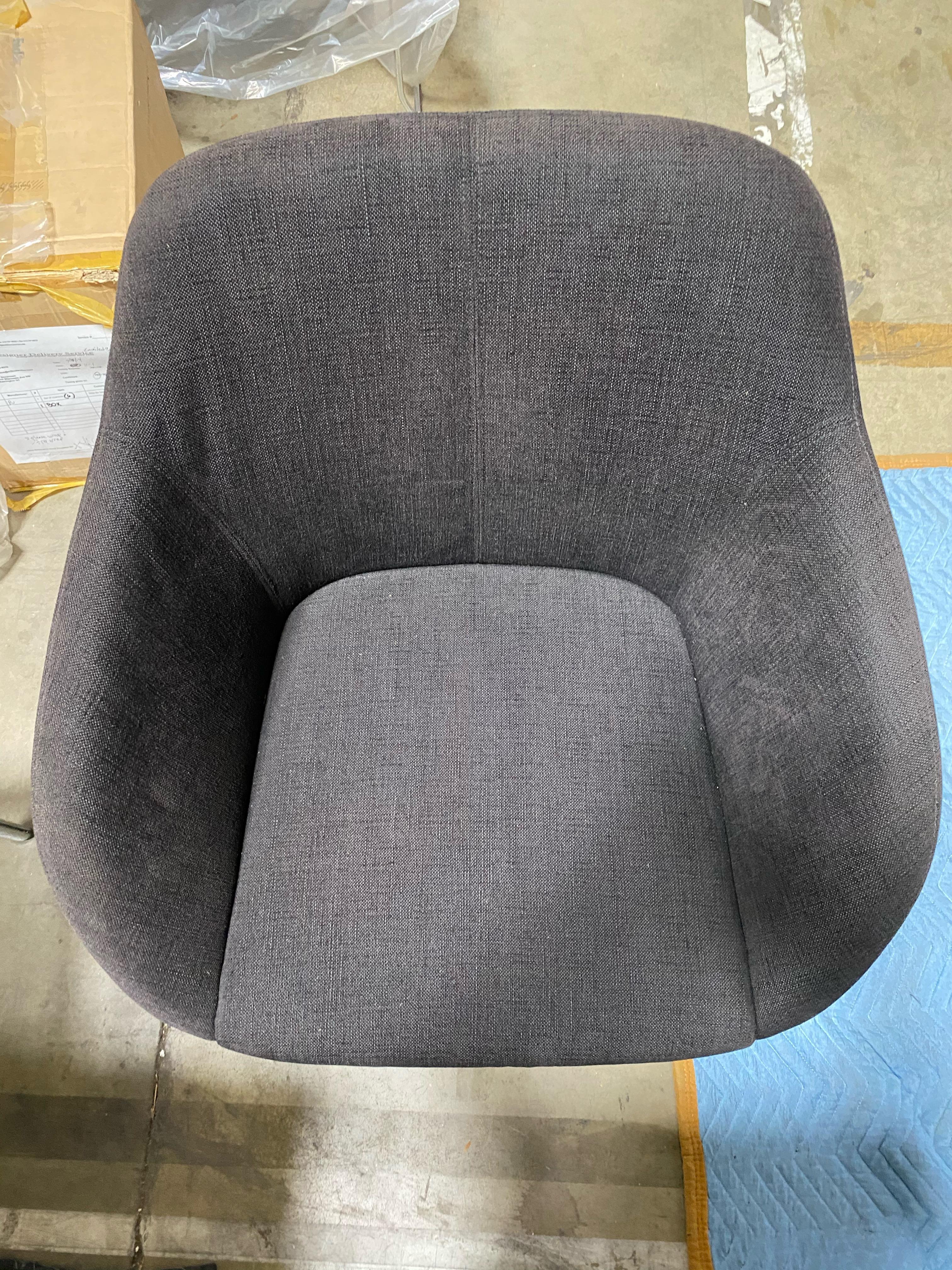 European Walter Knoll Turtle Chair in STOCK For Sale
