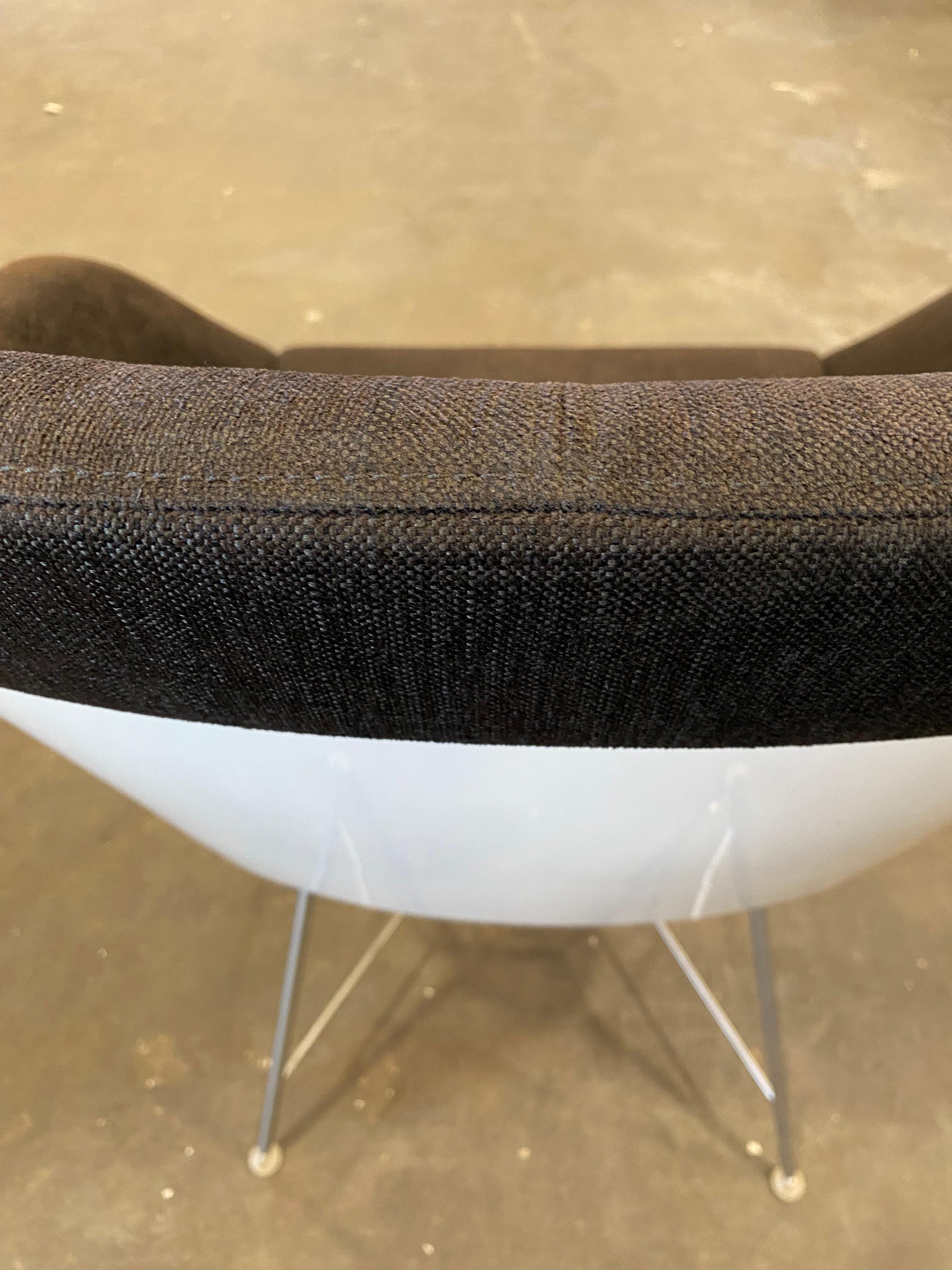 Walter Knoll Turtle Chair in STOCK In Good Condition For Sale In New York, NY