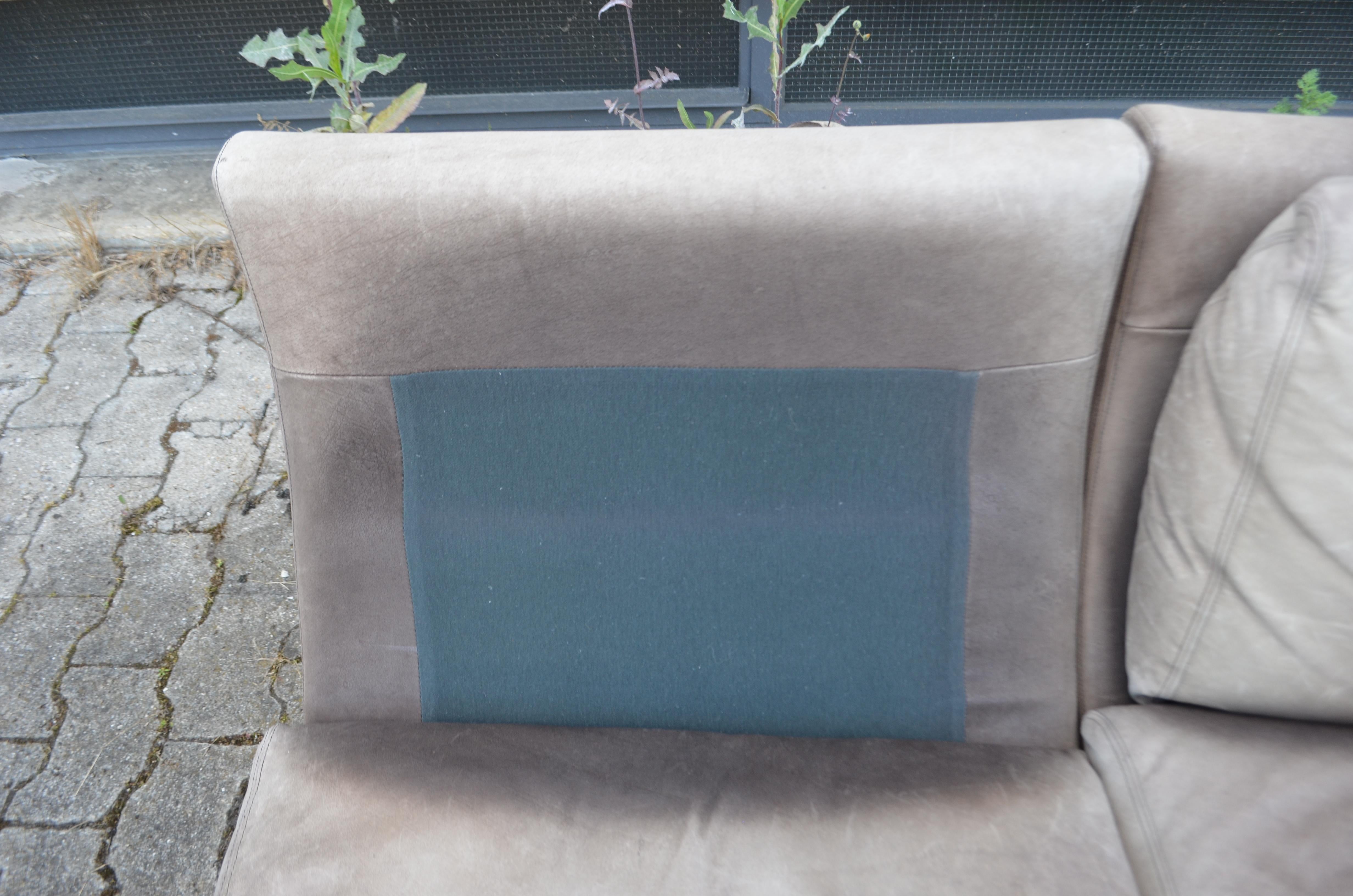 Fauteuil de salon modulaire gris Buffallo de Walter Knoll, Allemagne, 1970 en vente 5