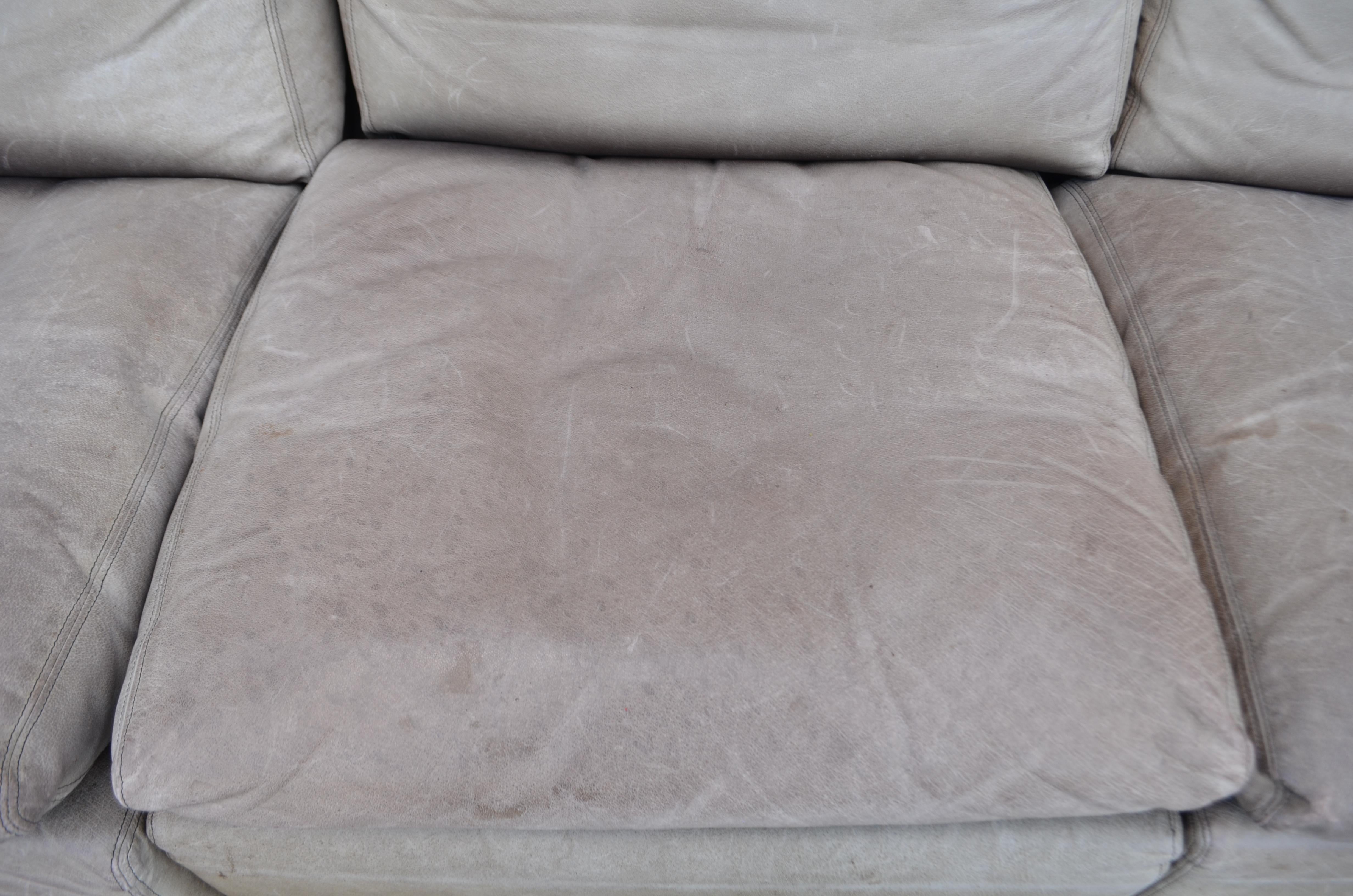 Fauteuil de salon modulaire gris Buffallo de Walter Knoll, Allemagne, 1970 en vente 6