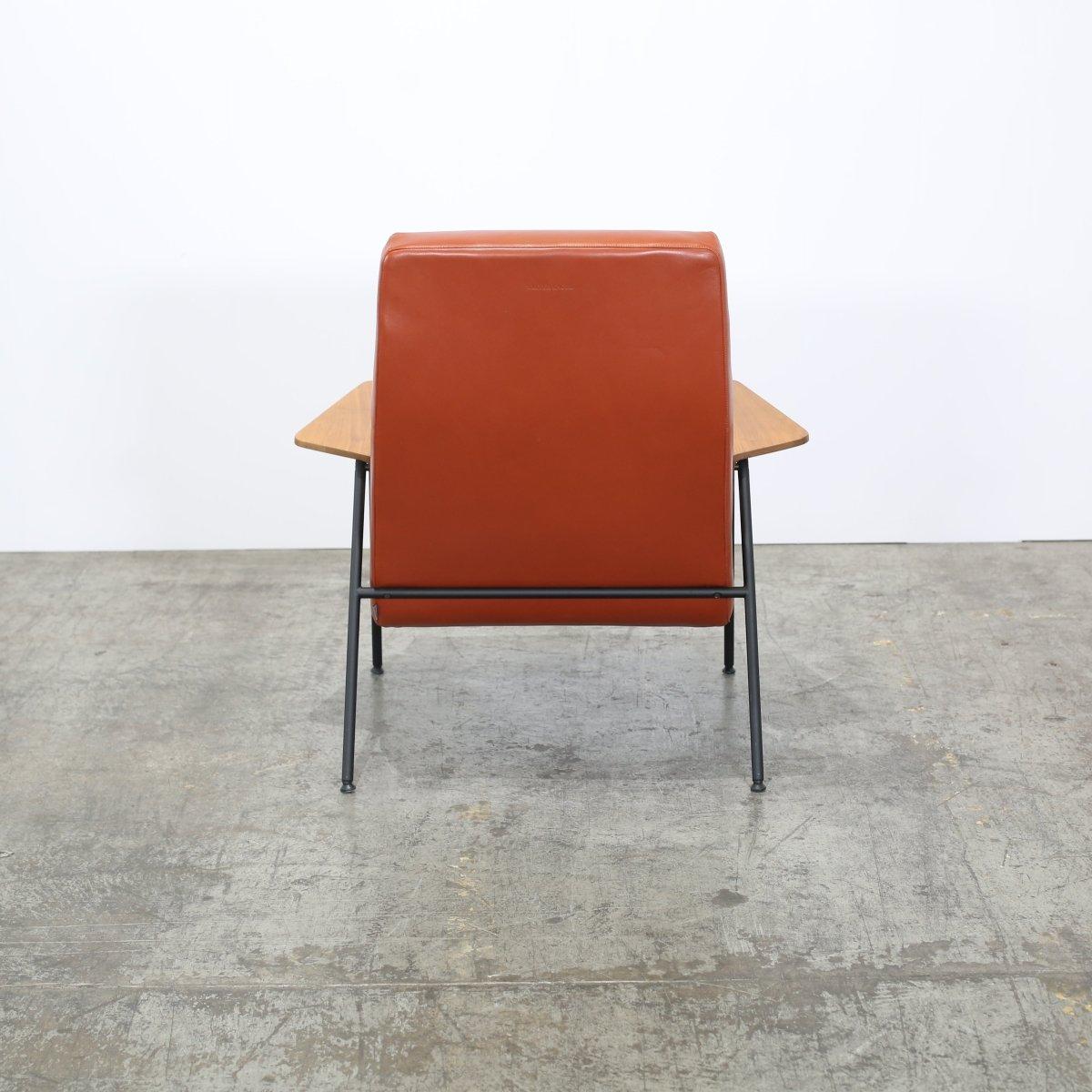 Modern Walter Knoll Votteler Highback Armchairs, Set of Two For Sale