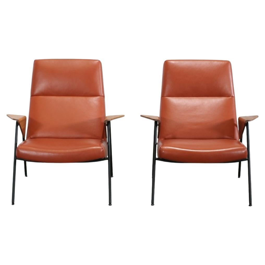 Walter Knoll Votteler Highback Armchairs, Set of Two For Sale