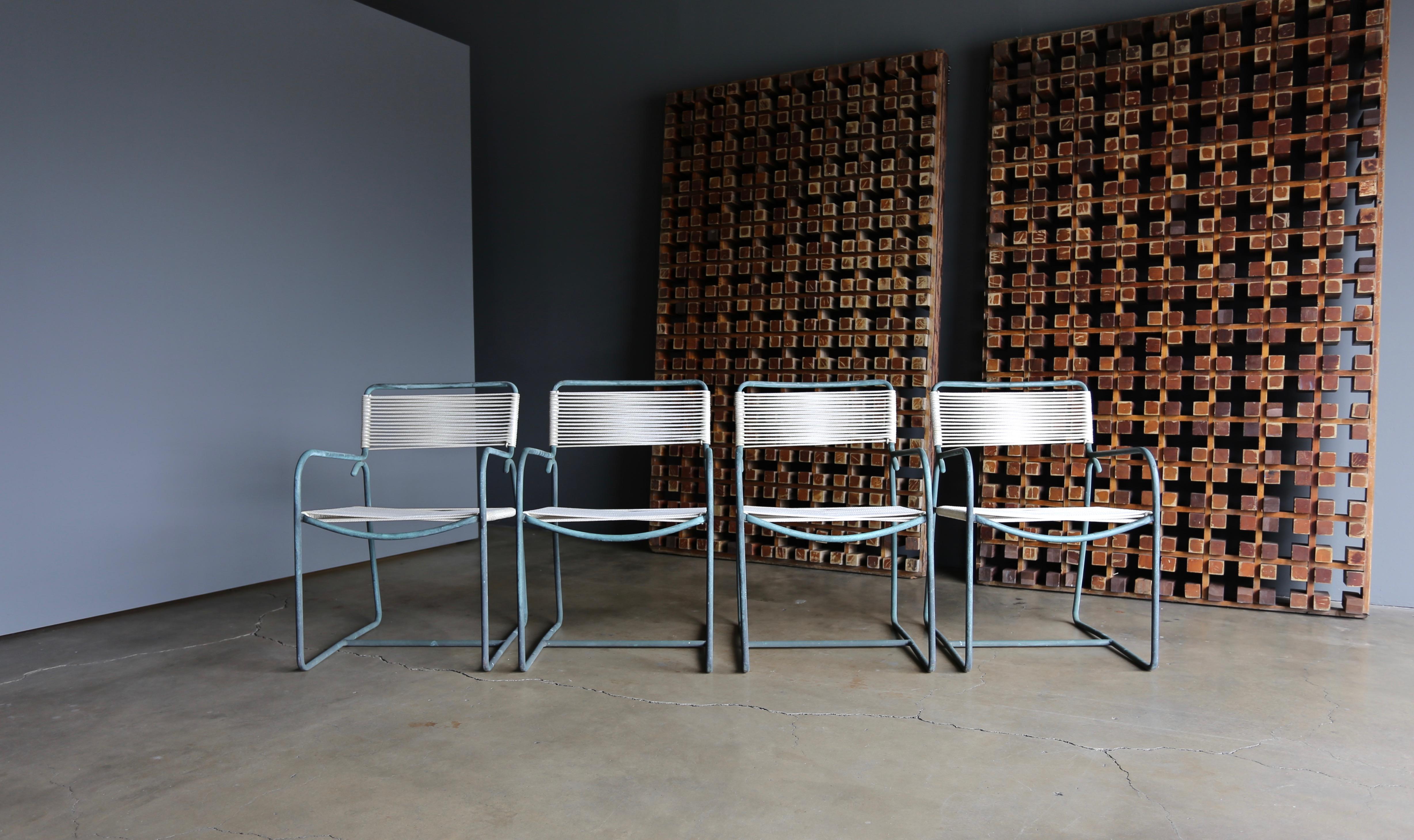 American Walter Lamb Armchairs for Brown Jordan, circa 1959