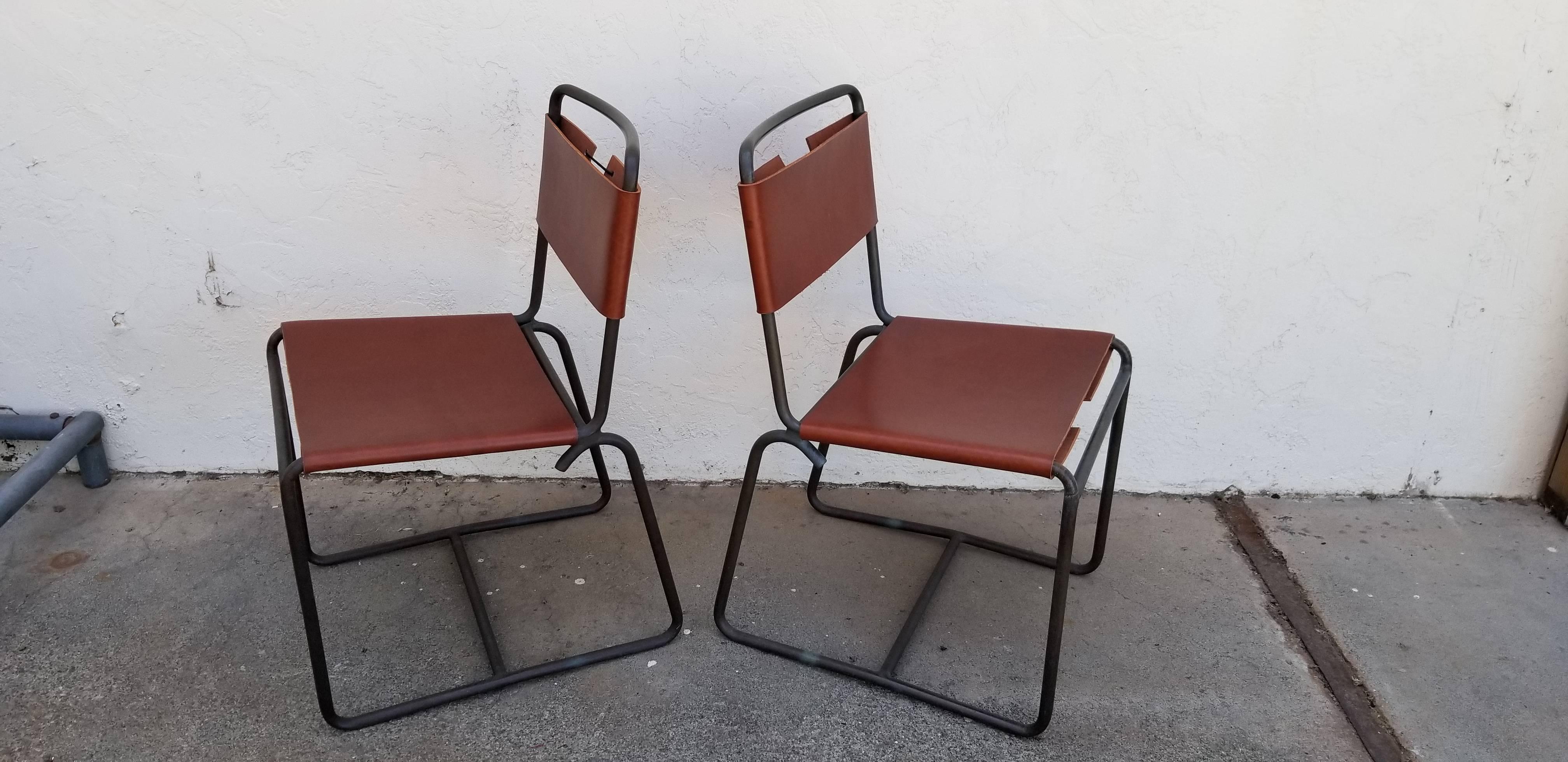 Mid-Century Modern Walter Lamb Bronze Chairs