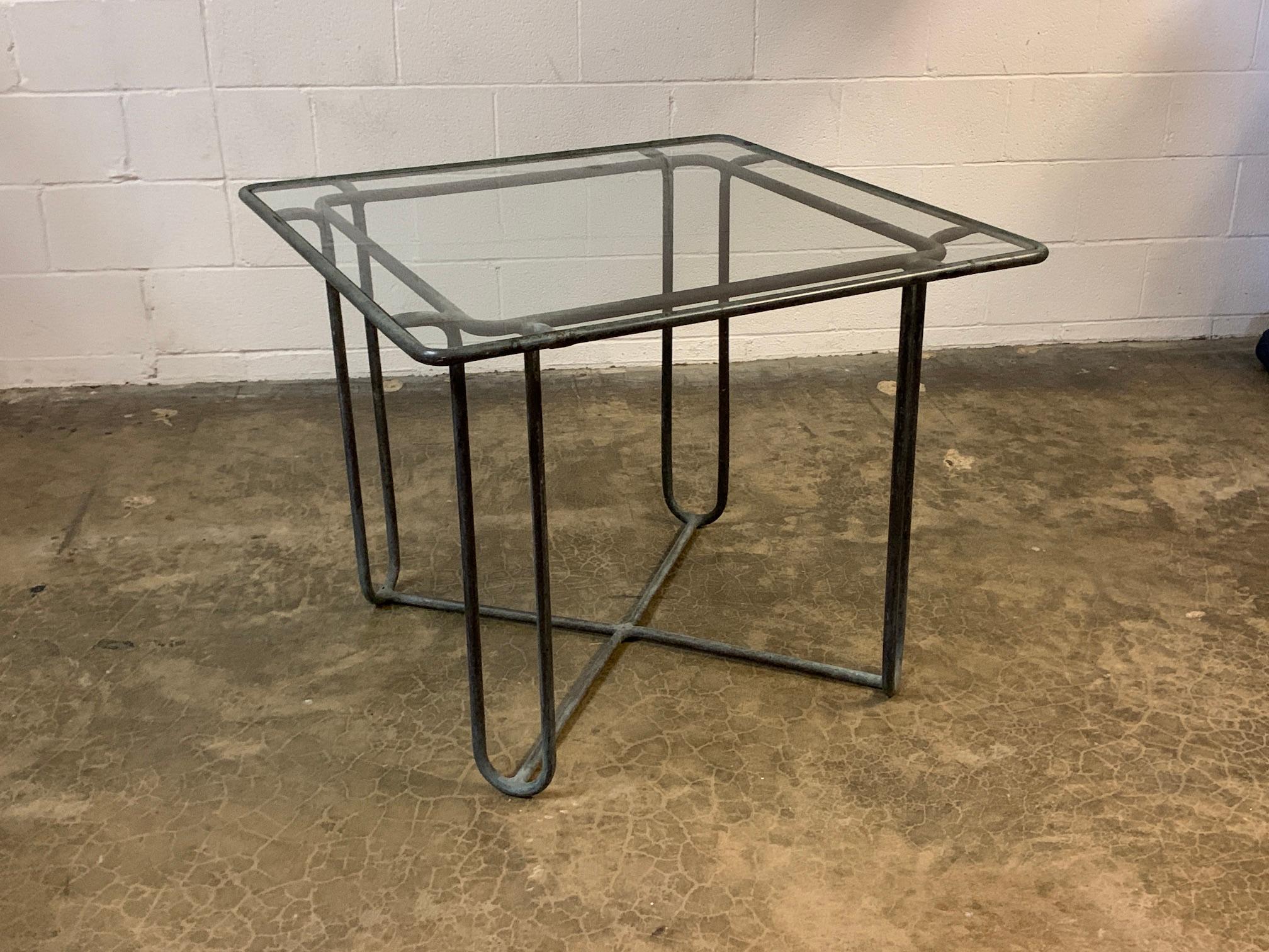 Walter Lamb Bronze Dining / Game Table 4