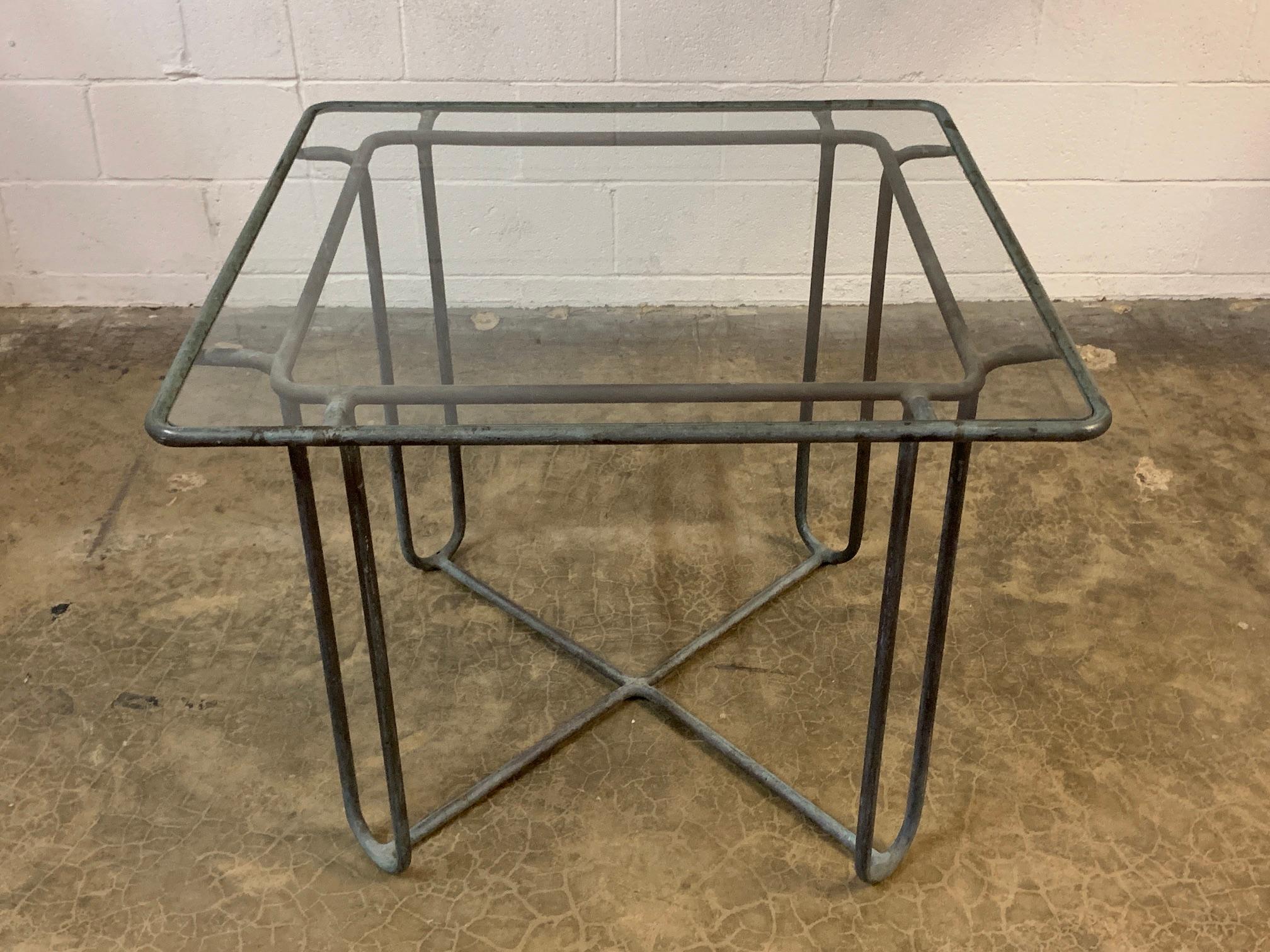 Walter Lamb Bronze Dining / Game Table 5