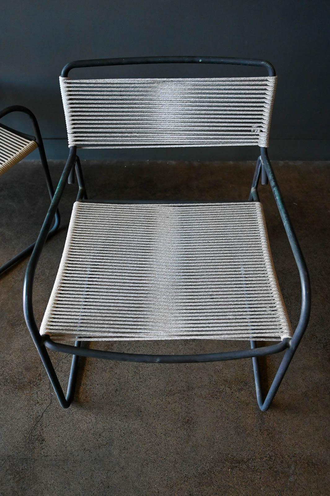 Walter Lamb Bronze Lounge Chairs, Model C-5700, Ca. 1960 6