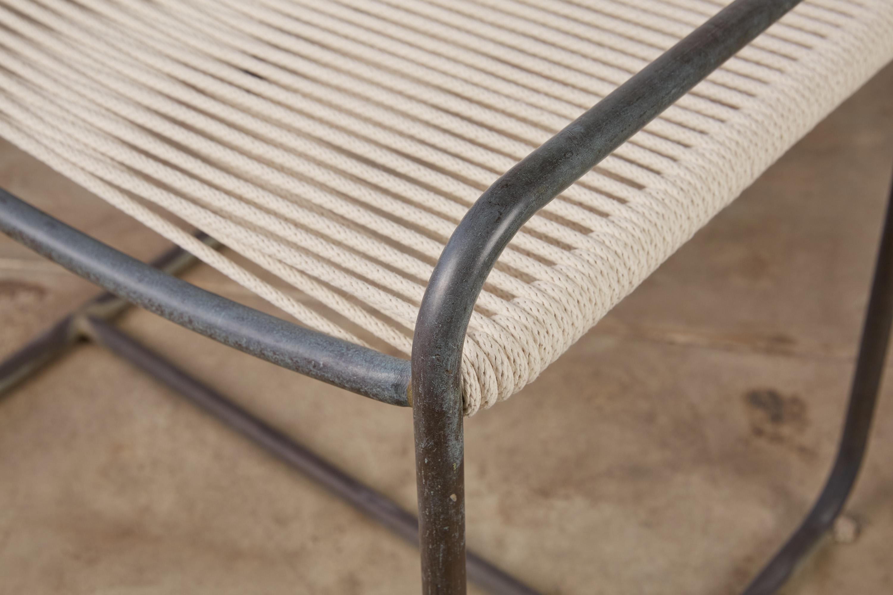 Pouf de patio Jordan en bronze marron Walter Lamb pour Brown en vente 4