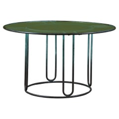 Walter Lamb para Mesa de Comedor Redonda de Bronce para Patio Brown Jordan