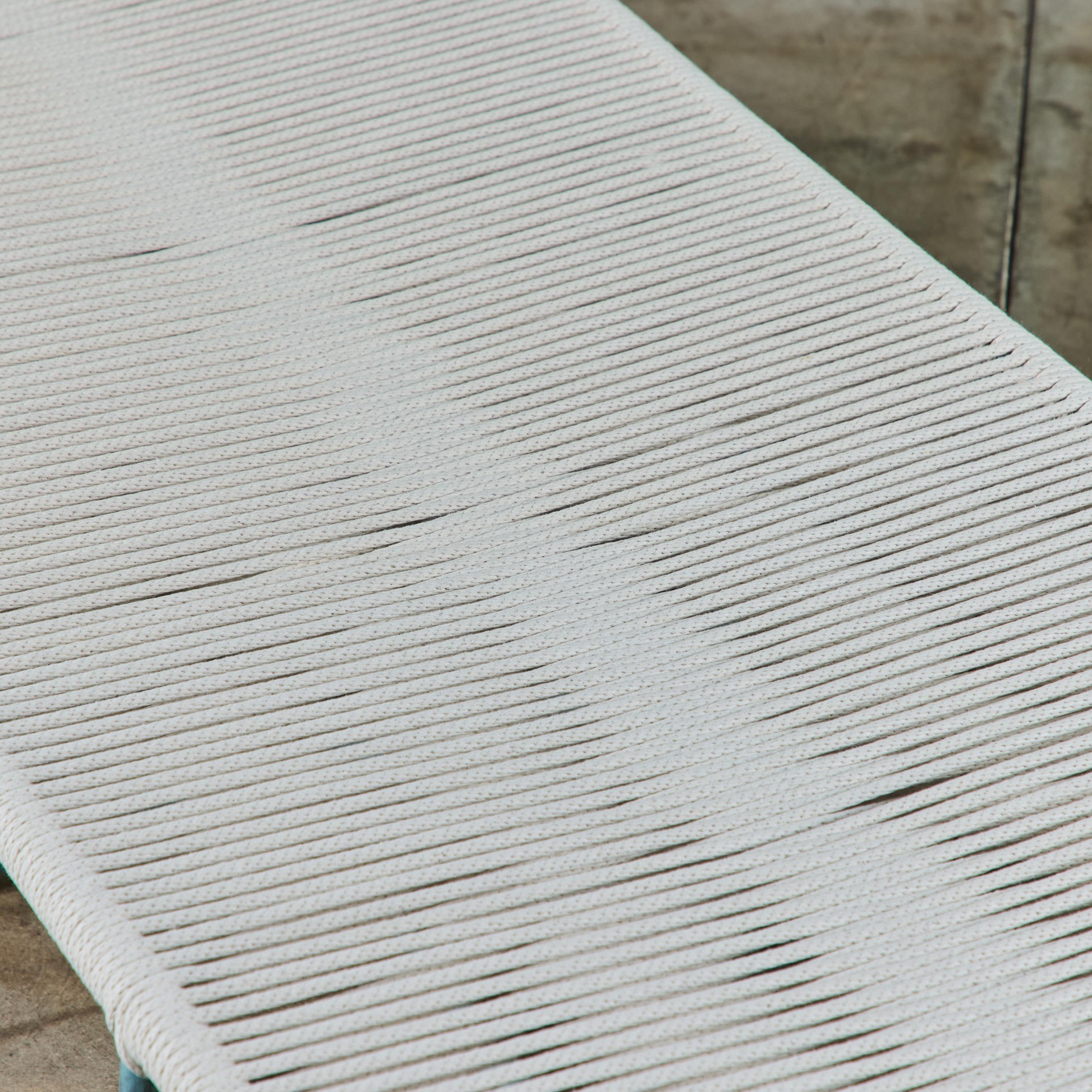 Banco de tres plazas Walter Lamb para patio Brown Jordan Bronce en venta 10