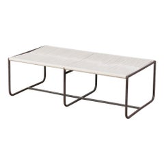 Walter Lamb for Brown Jordan Bronze Patio Two Seater Bench