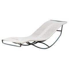 Walter Lamb para Brown Jordan Chaise Longue de Bronce para Patio "Waikiki