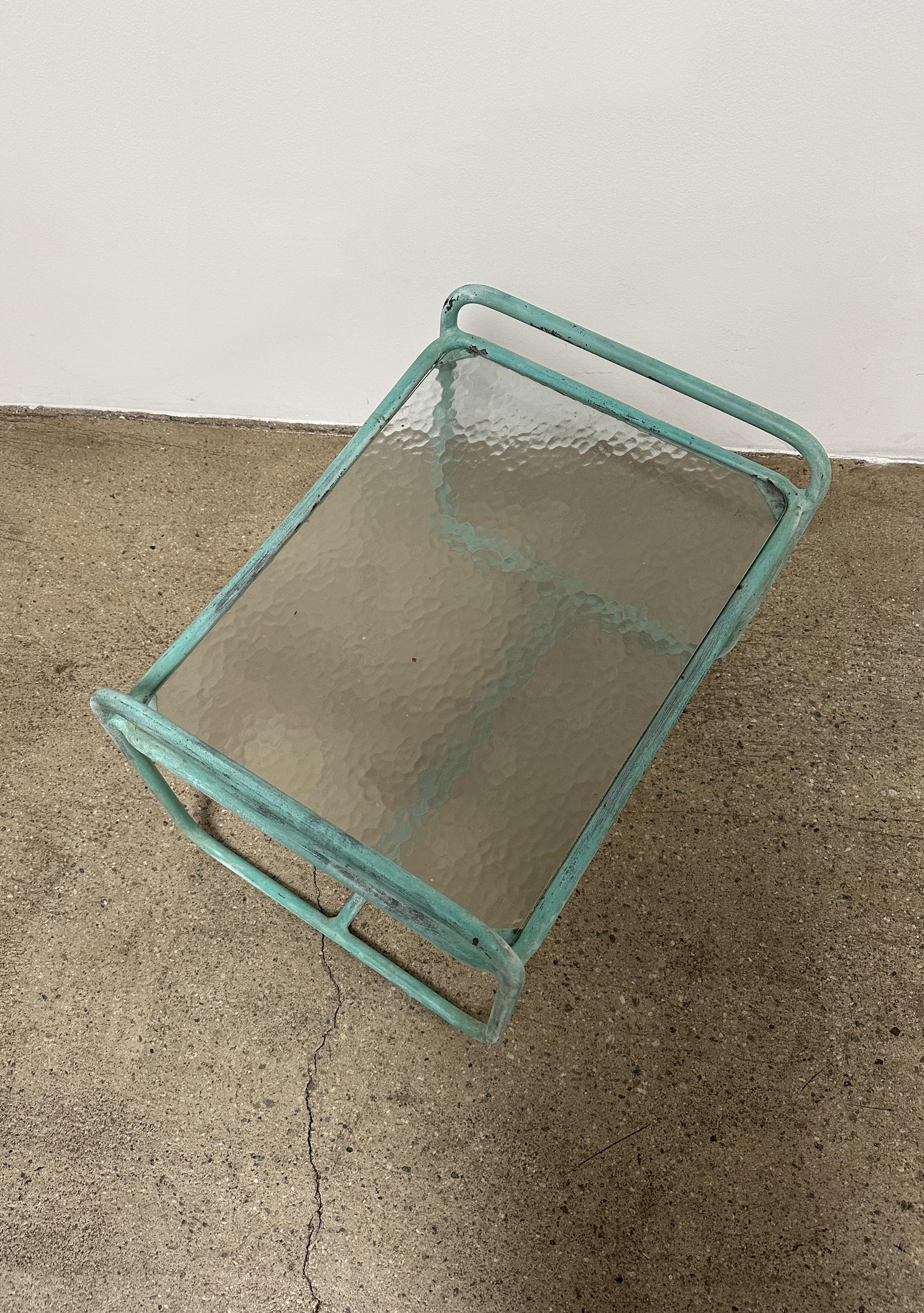 Bronze Table Walter Lamb en vente