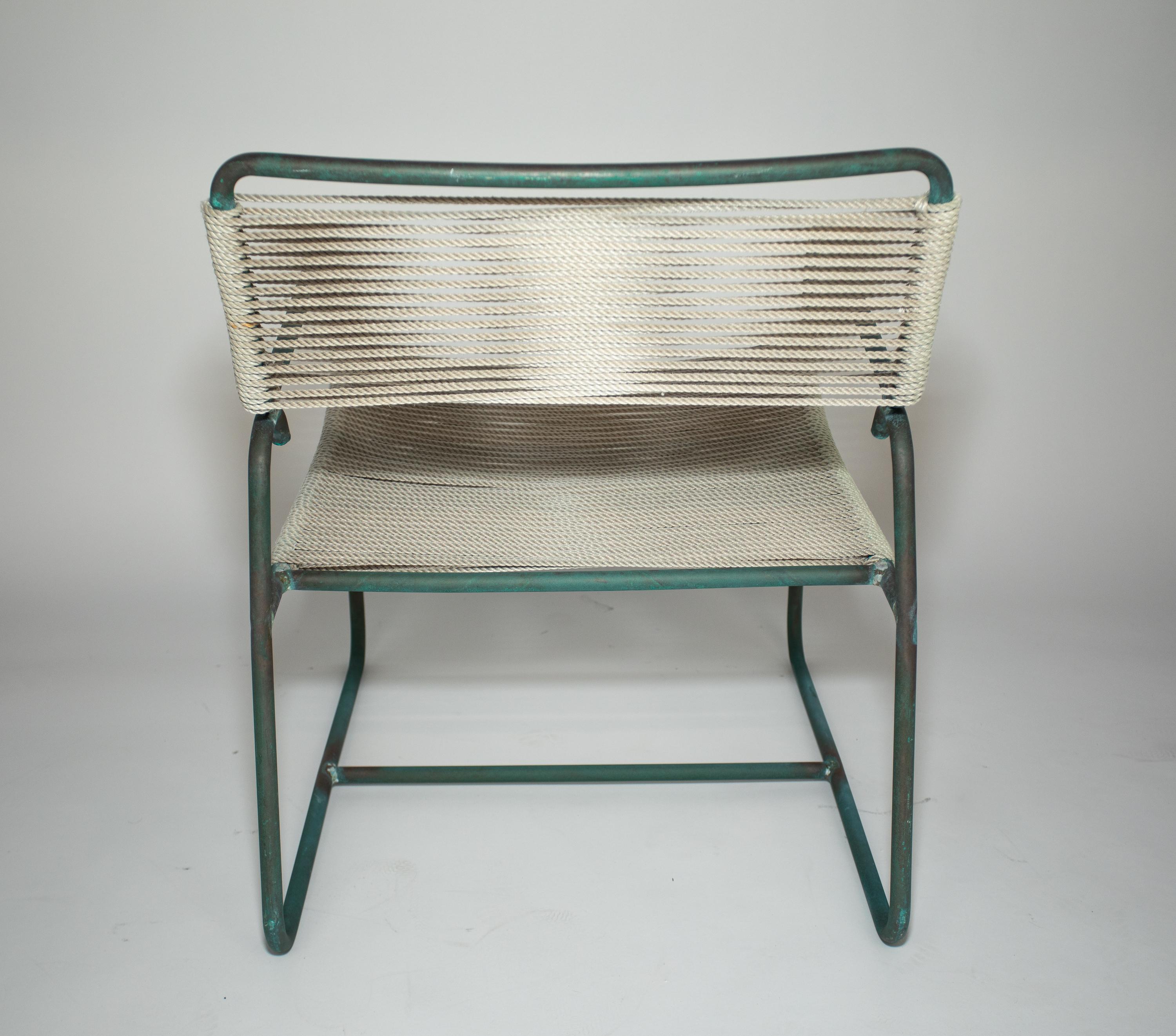 Walter Lamb Square Lounge Chair In Good Condition For Sale In West Palm Beach, FL