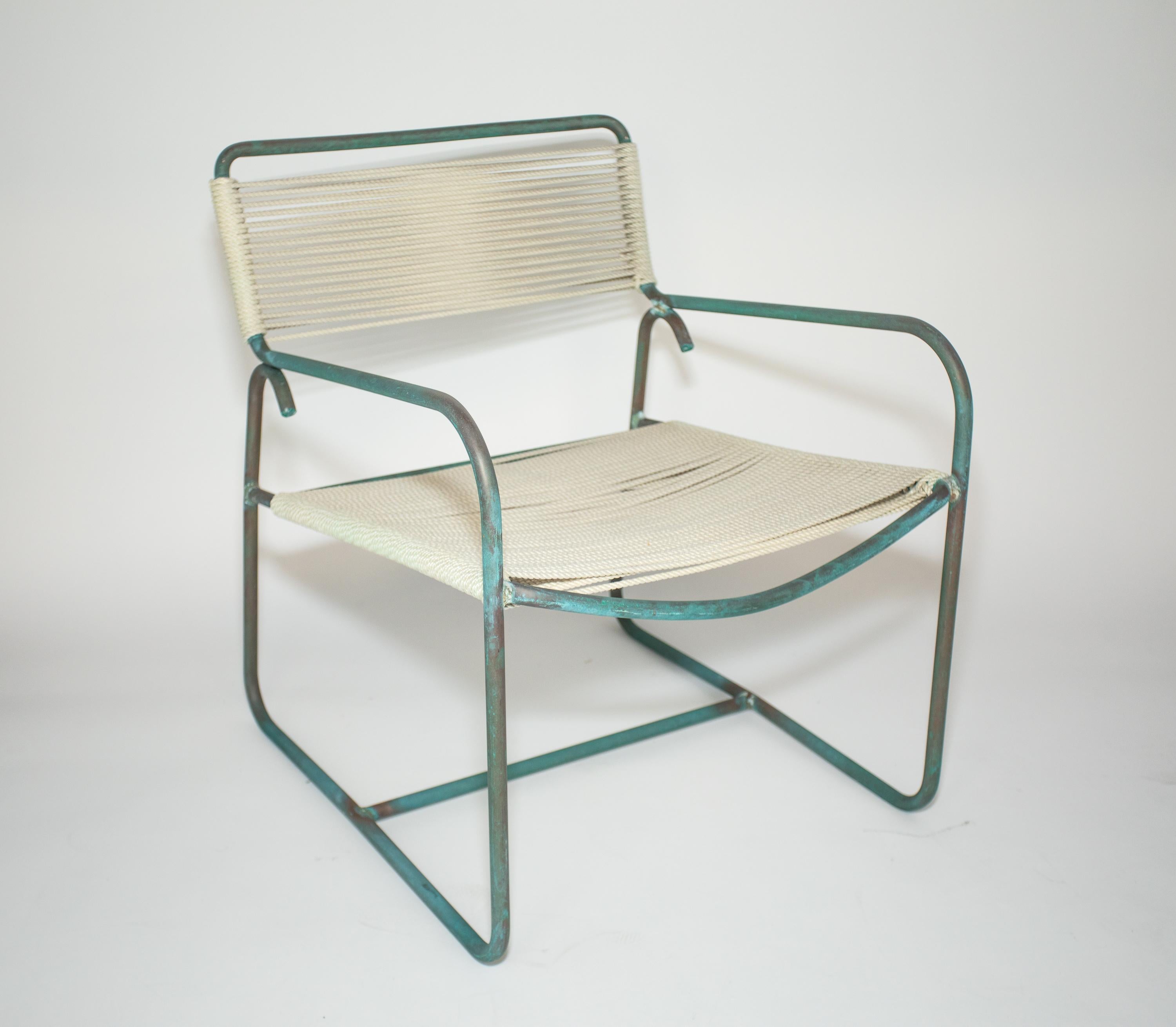 Mid-20th Century Walter Lamb Square Lounge Chair For Sale