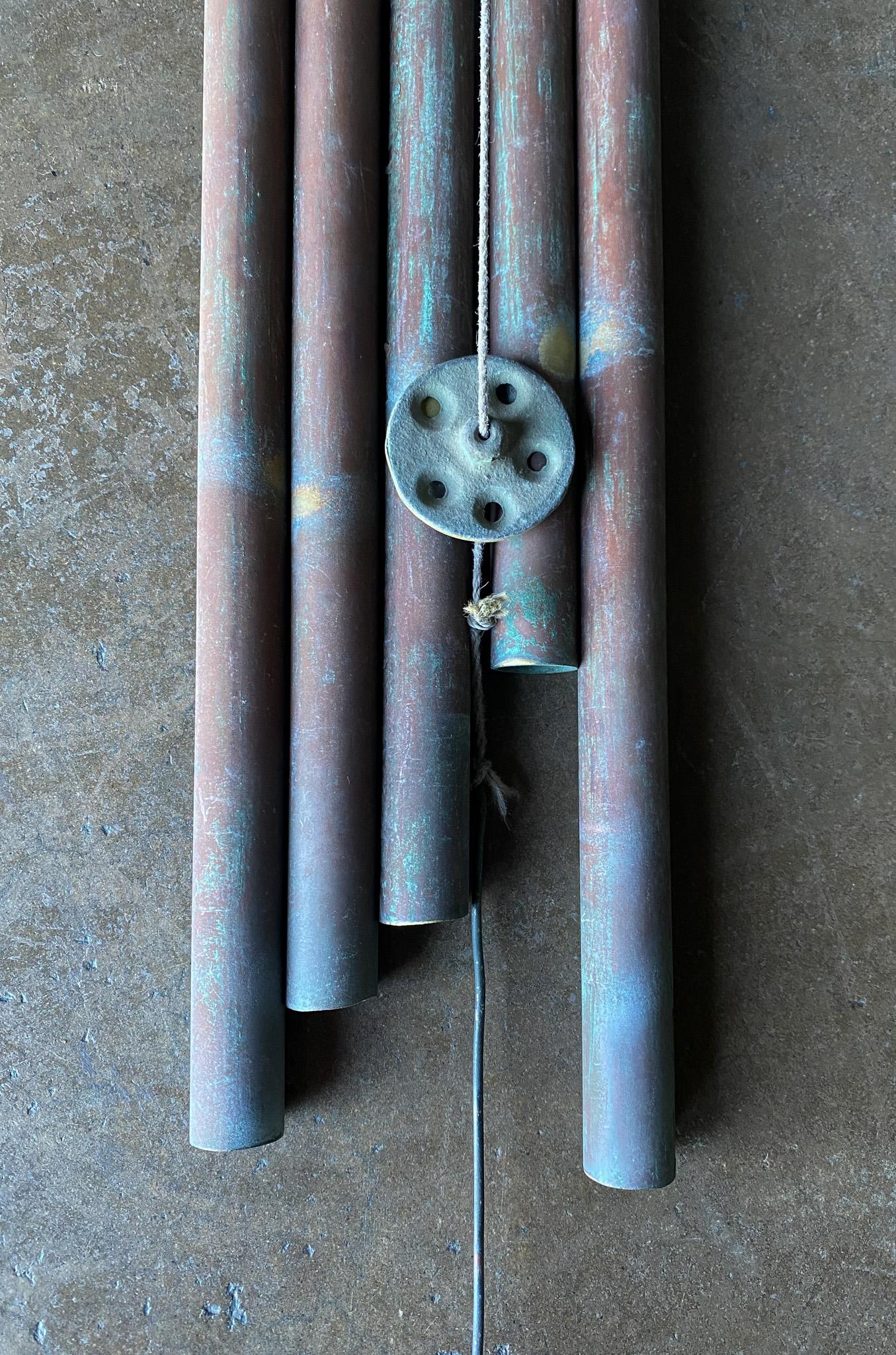Flint Brass Co. Wind Chimes Often Misattributed to Walter Lamb.  USA, 1960’s  For Sale 7