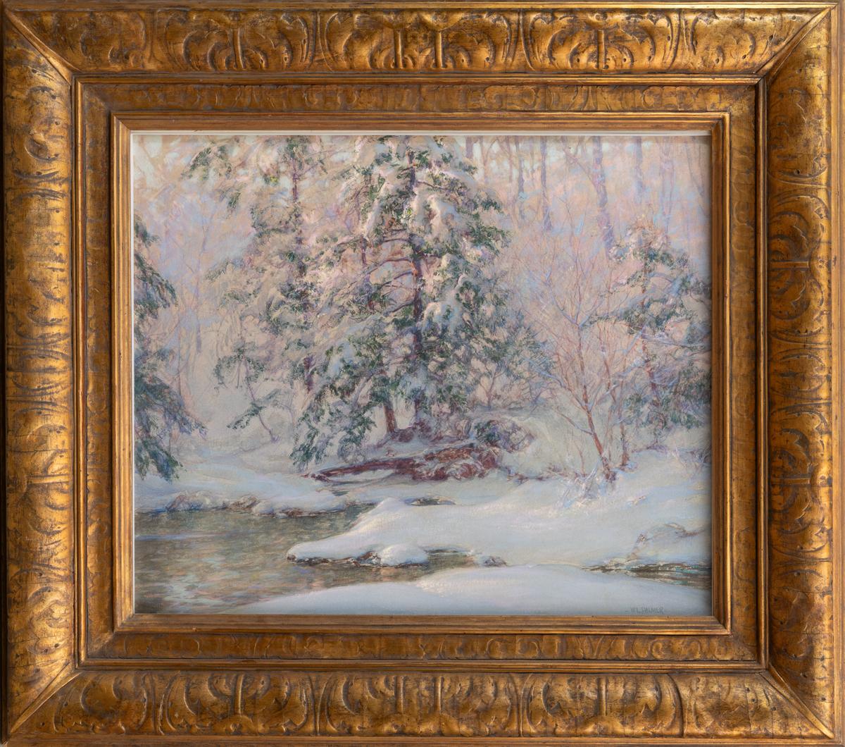 Sotto gli emicicli - Painting di Walter Launt Palmer 