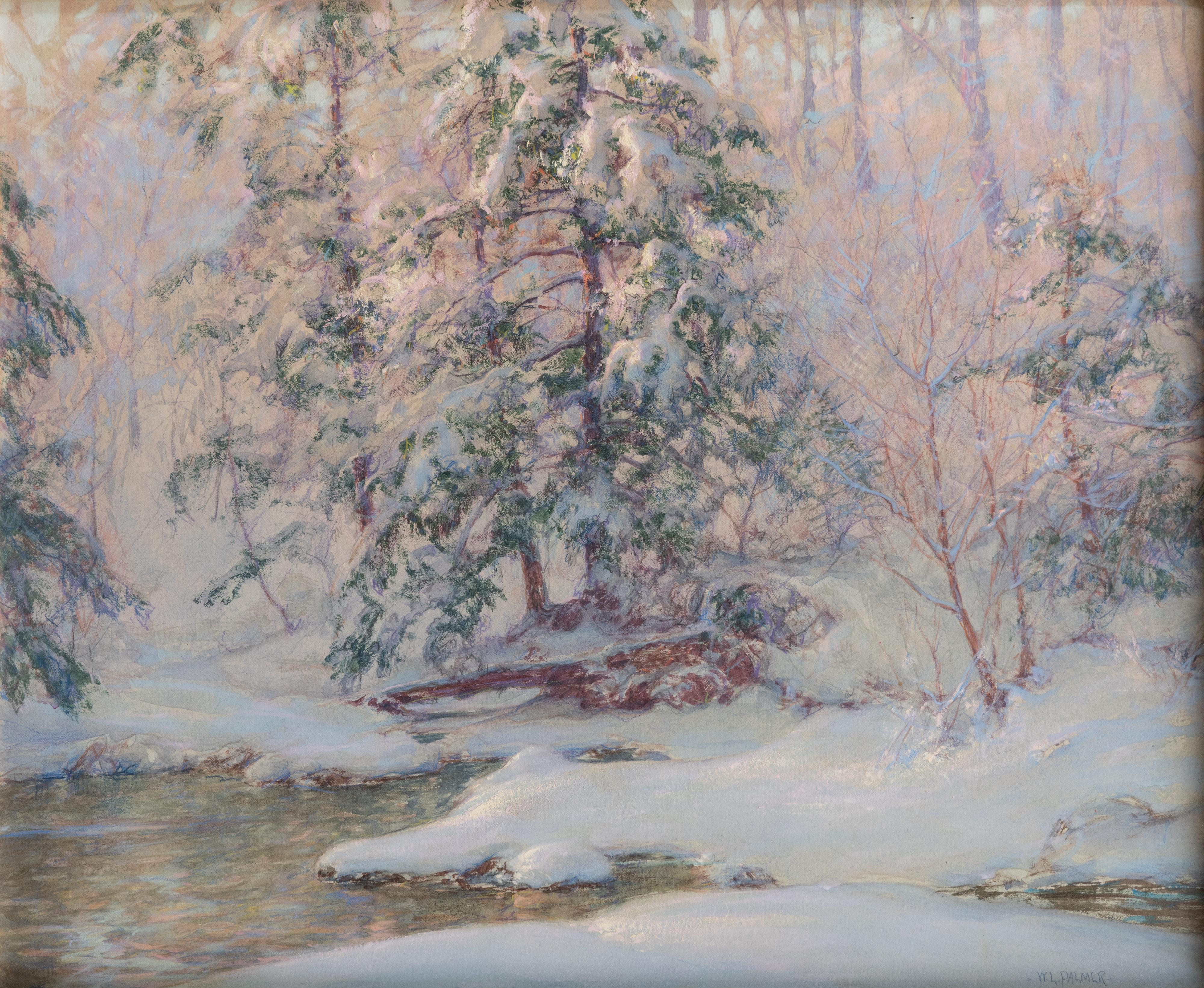 Landscape Painting di Walter Launt Palmer  - Sotto gli emicicli