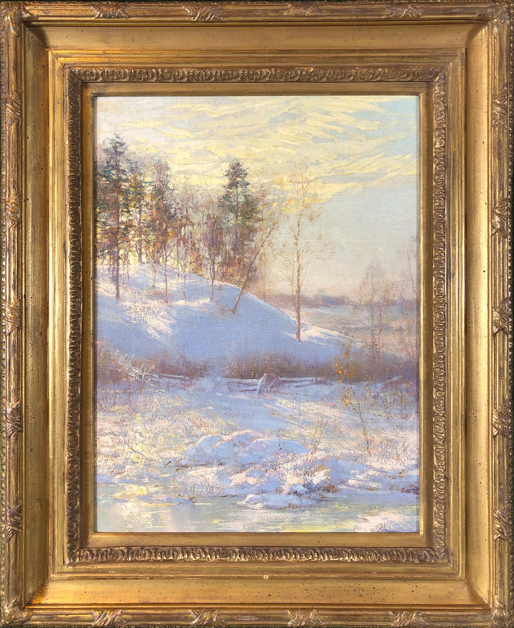 Afternoon Lights - American Impressionist Painting by Walter Launt Palmer