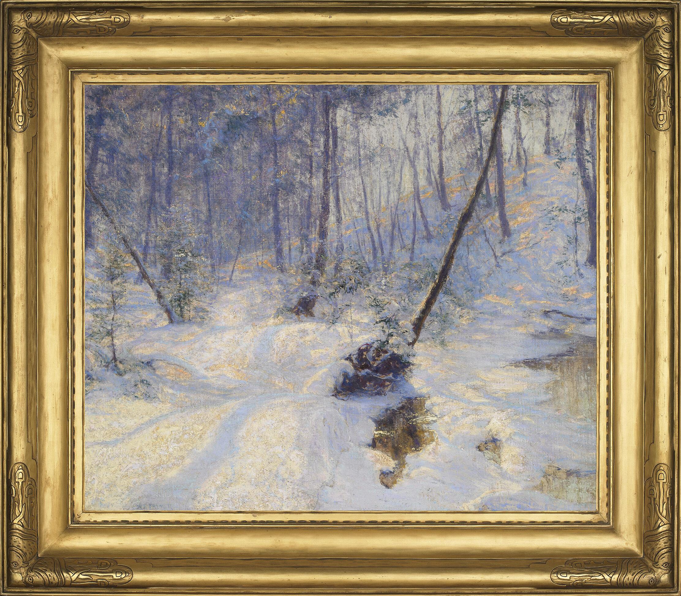 A Winter Light - Painting de Walter Launt Palmer