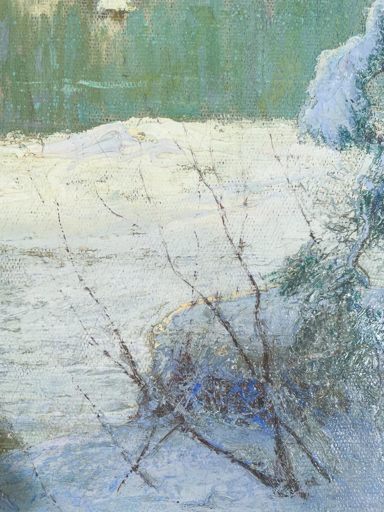 paintings of winter scenes