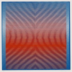 B - Original screenprint - kinetic art