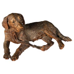 Perro suizo de la Selva Negra Walter Mader tallado a mano