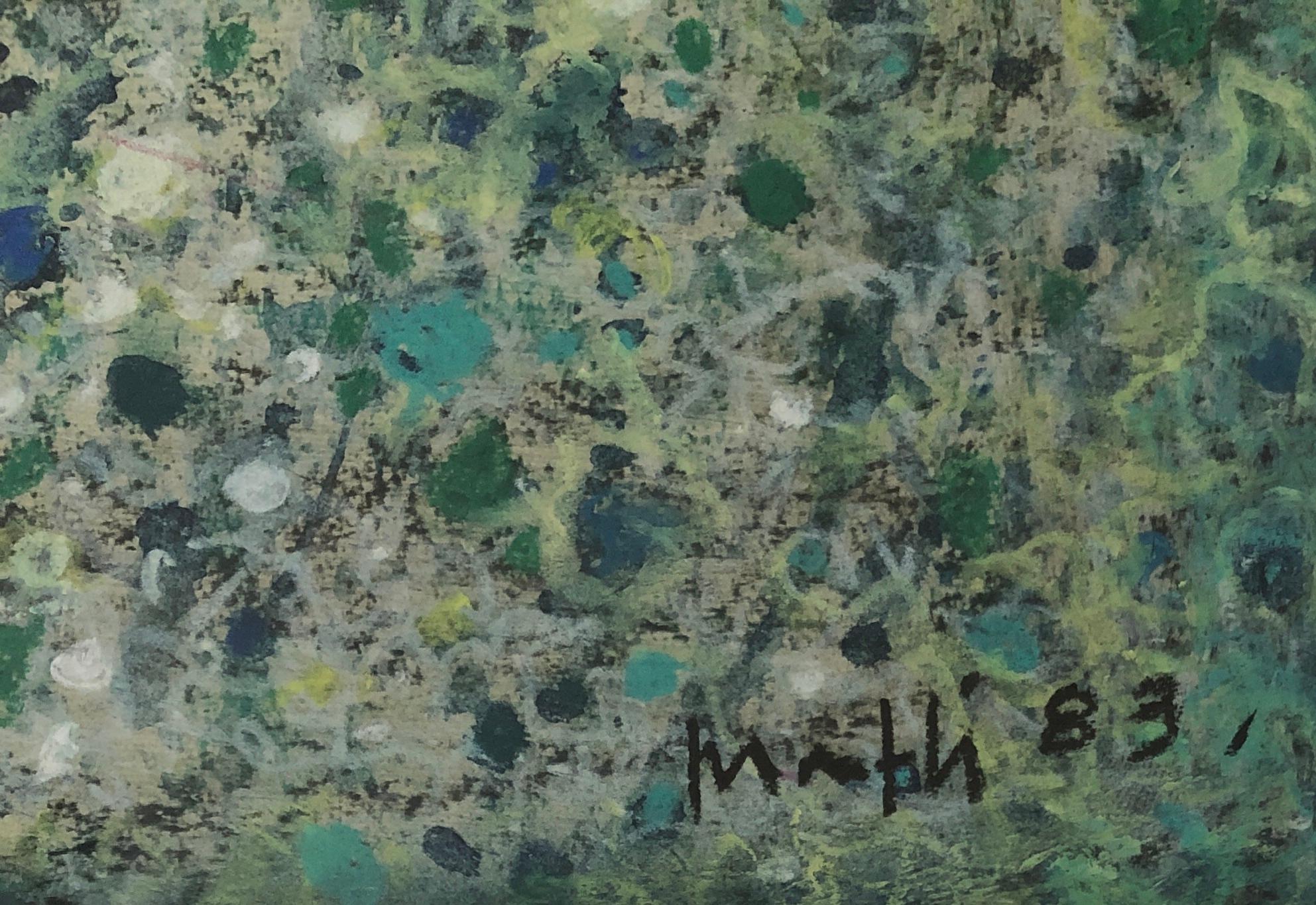 Composizione astratta - Painting Astratto di Walter Mafli