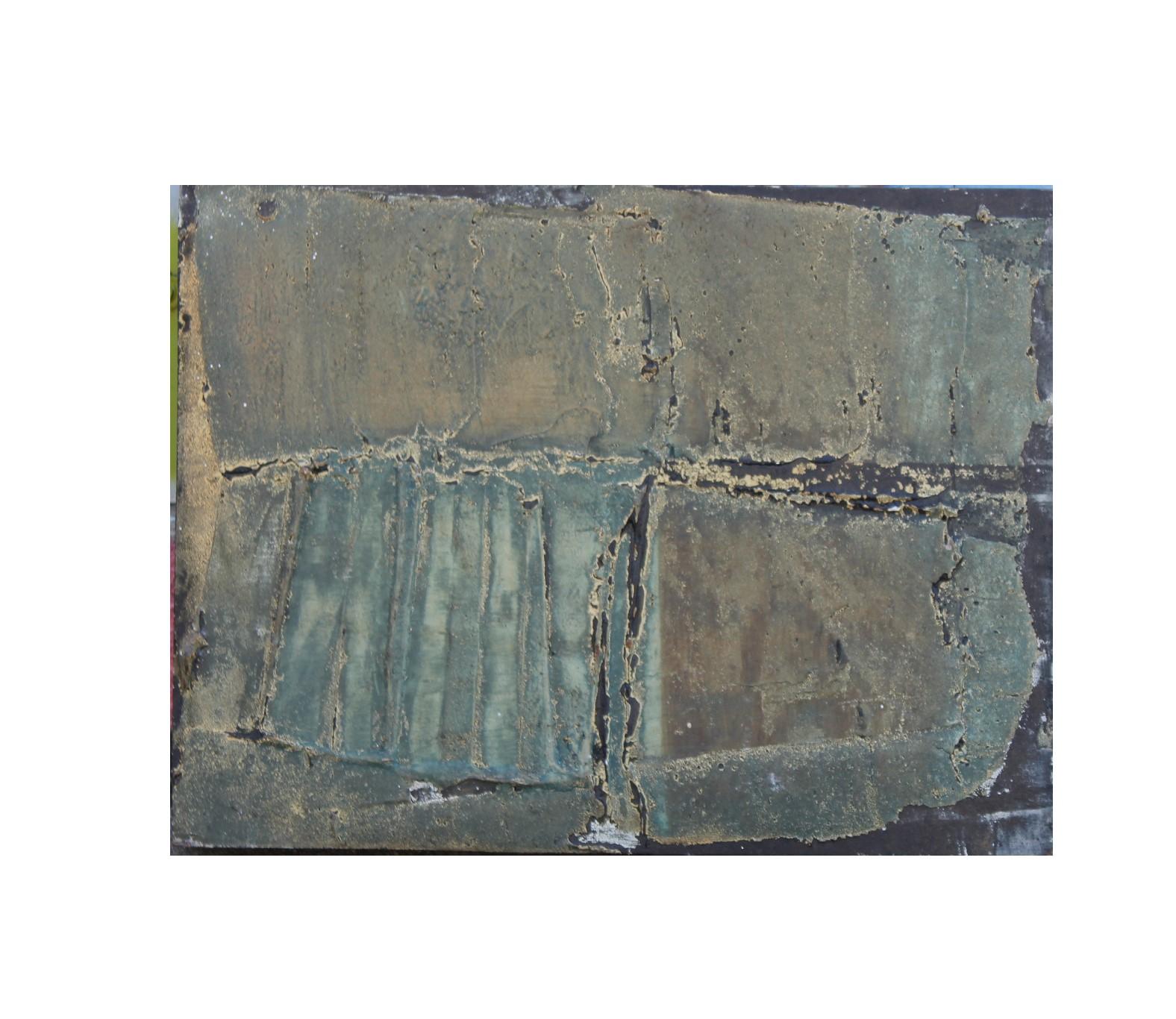 Walter Edwin McCown Abstract Painting - Abstract Earth Toned Expressionist Painting