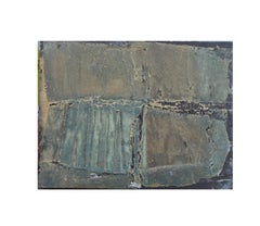 Abstract Earth Toned Expressionist Painting