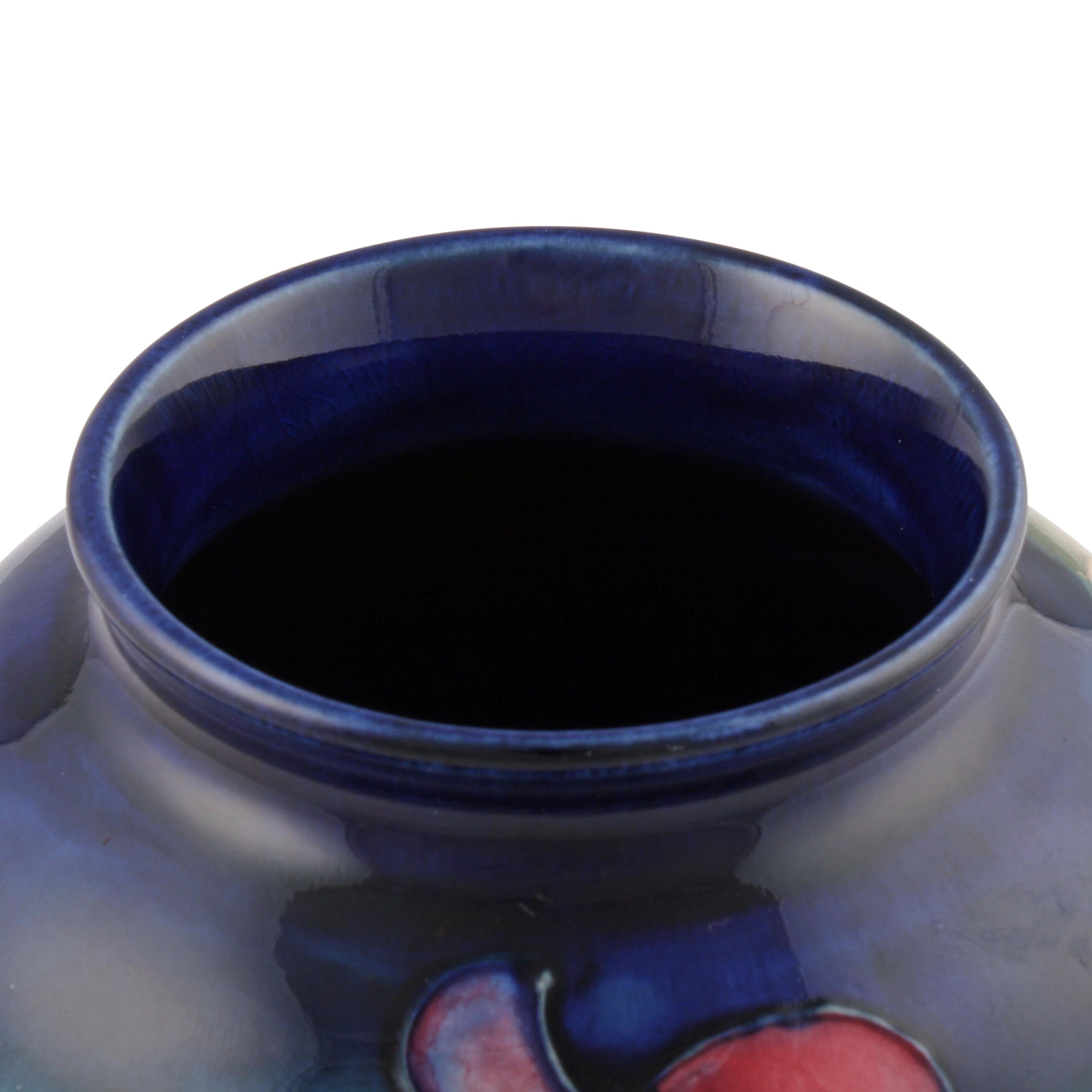 Walter Moorcroft Orchid Vase In Good Condition For Sale In Newcastle Upon Tyne, GB