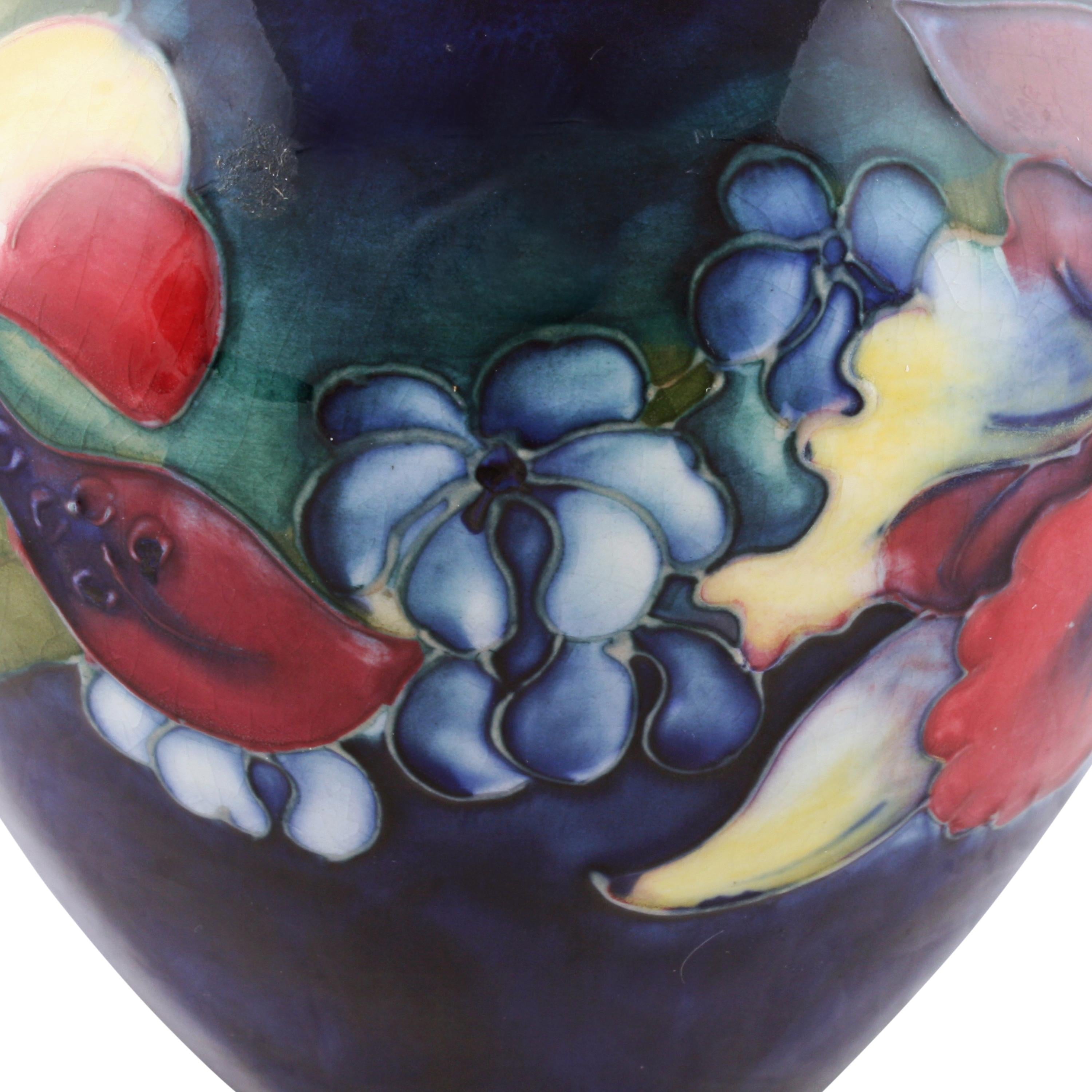 20th Century Walter Moorcroft Orchid Vase For Sale